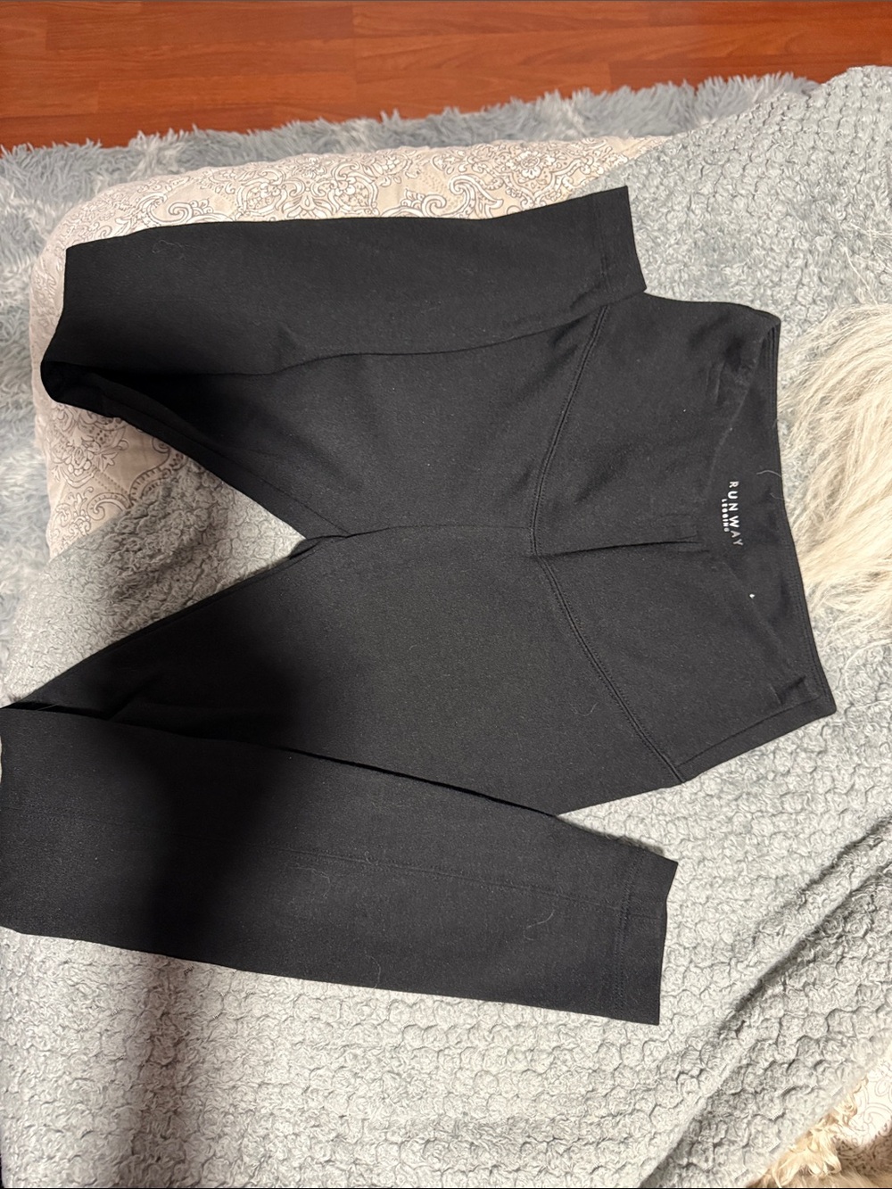 Runway Collection High-Waist Black Leggings